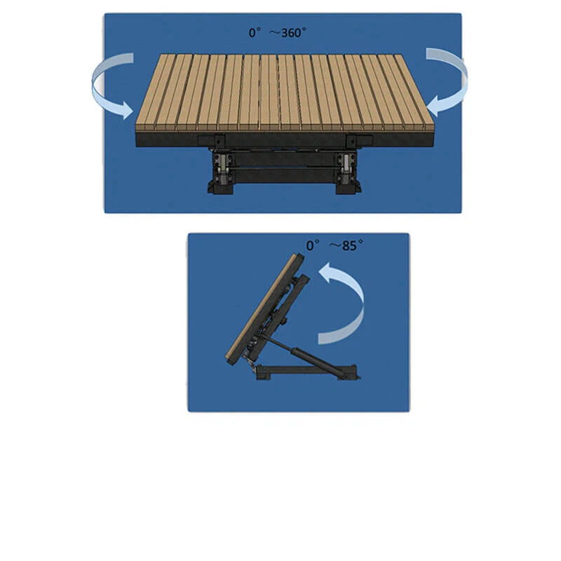 worktable of bridge saw machine