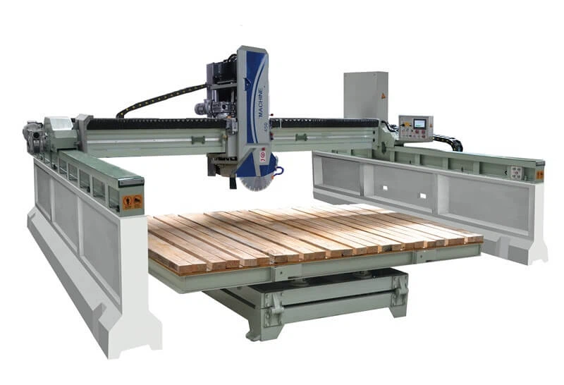 Bridge Saw Machine 360 rotation table